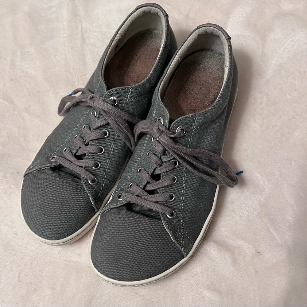 Birkenstock Arran gray 38 7 canvas sneakers